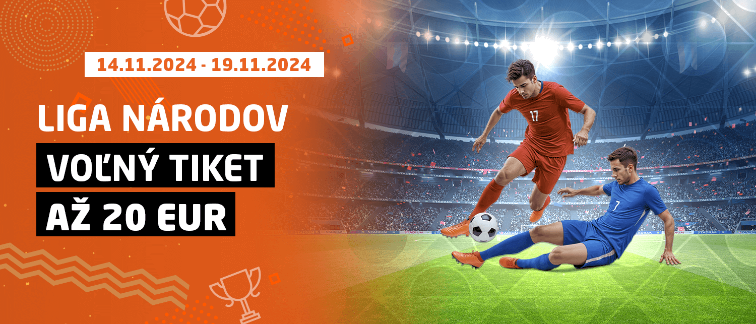 Liga národov - Voľný tiket až 20 EUR