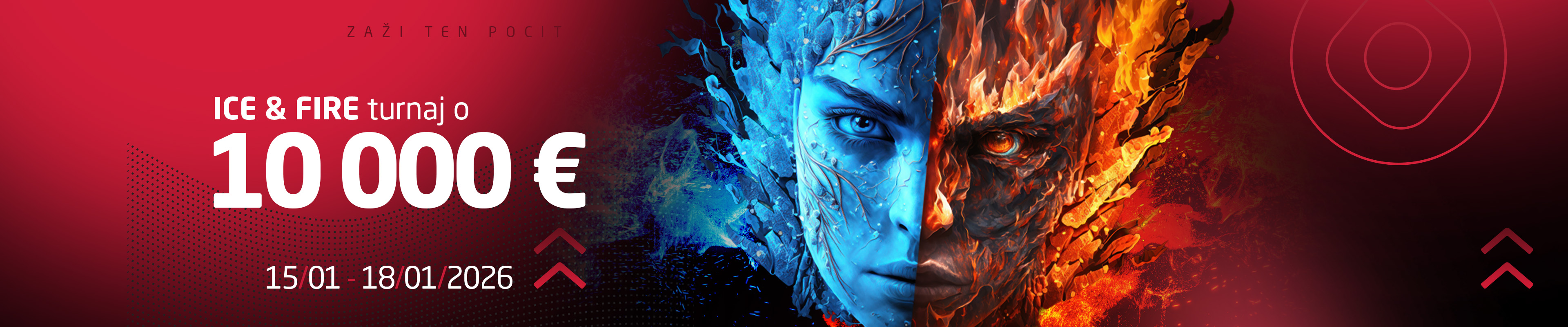 Buď vo svojom živle v Ice a Fire turnaji o 10 000€