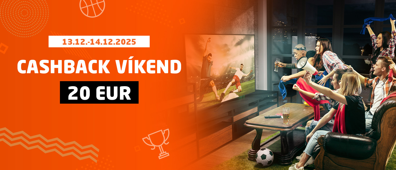 Cashback víkend ti dá dôvod staviť si opäť