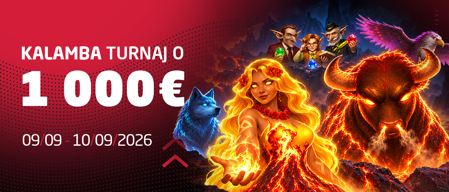 Zapoj sa do Kalamba turnaja a hraj o fantastických 1000 eur