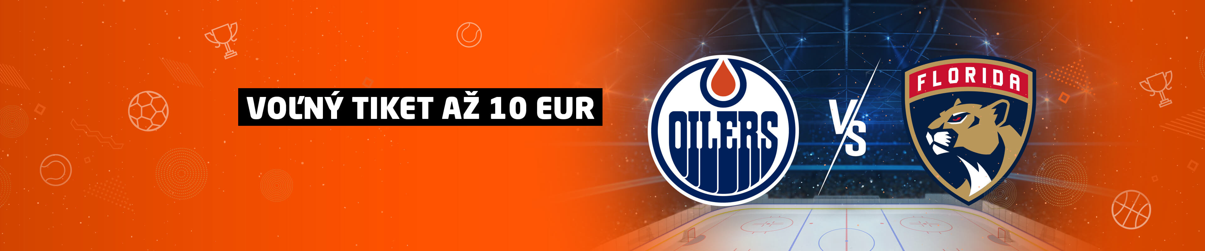 Voľný tiket až 10 EUR na NHL