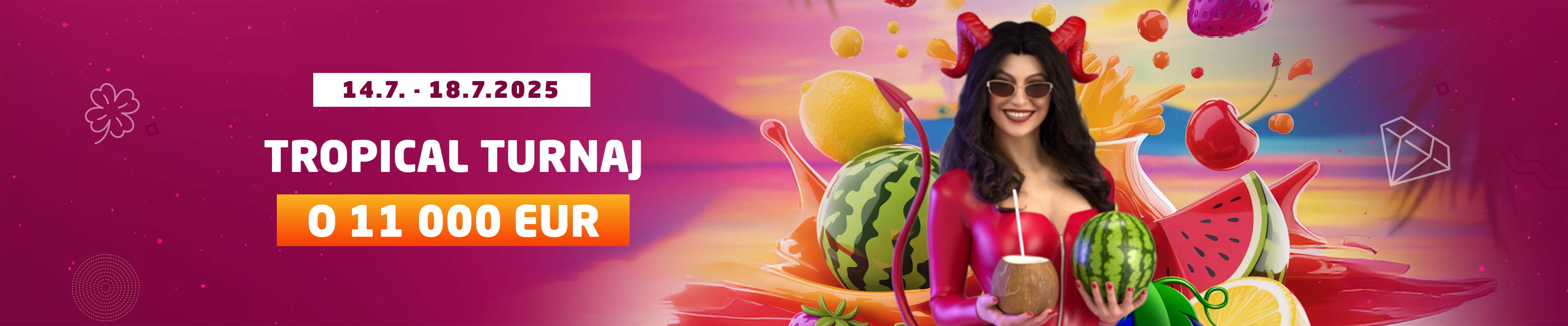 Tropical turnaj o 11 000€