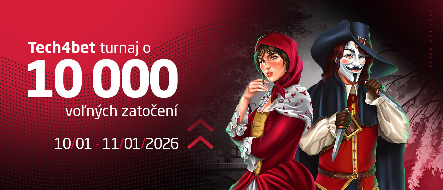 Pripoj sa do januárového turnaja o 10 000 free spinov