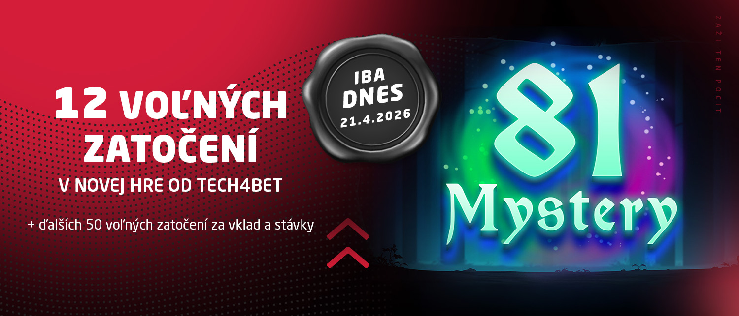 Len dnes, využi až 12 voľných zatočení