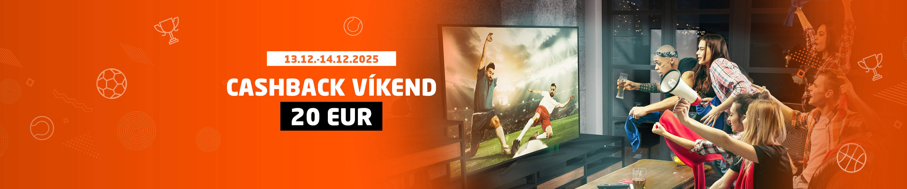 Cashback víkend ti dá dôvod staviť si opäť