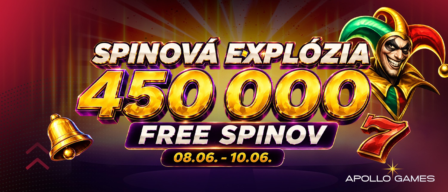V hre je až 450 000 free spinov, nezmeškaj to