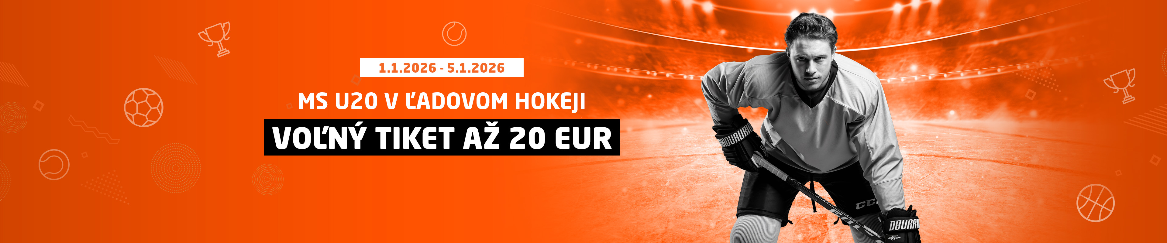 Zaži hokejové zápasy s ďalším extra bonusom