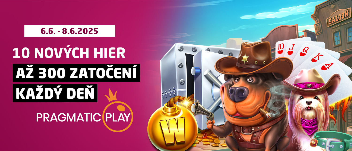 Nové hry PRAGMATIC PLAY s bonusom