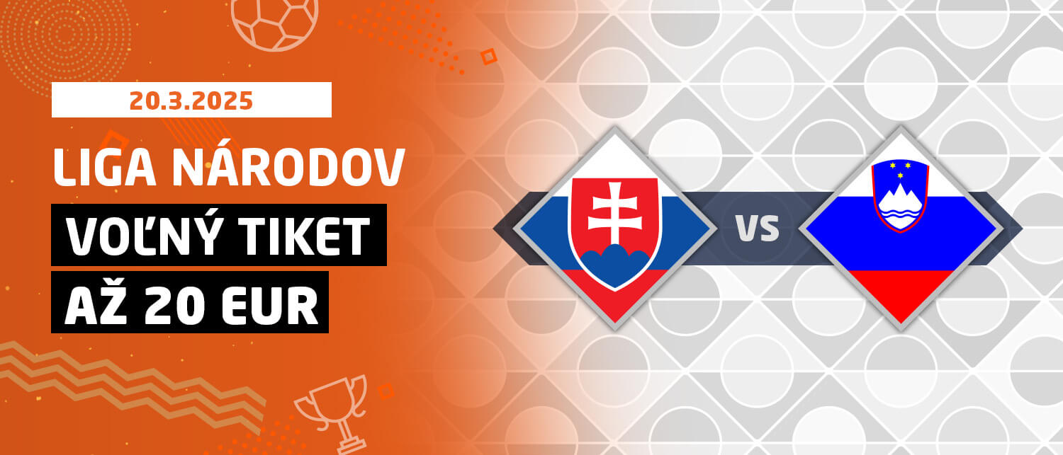 Liga národov - Voľný tiket až 20 EUR
