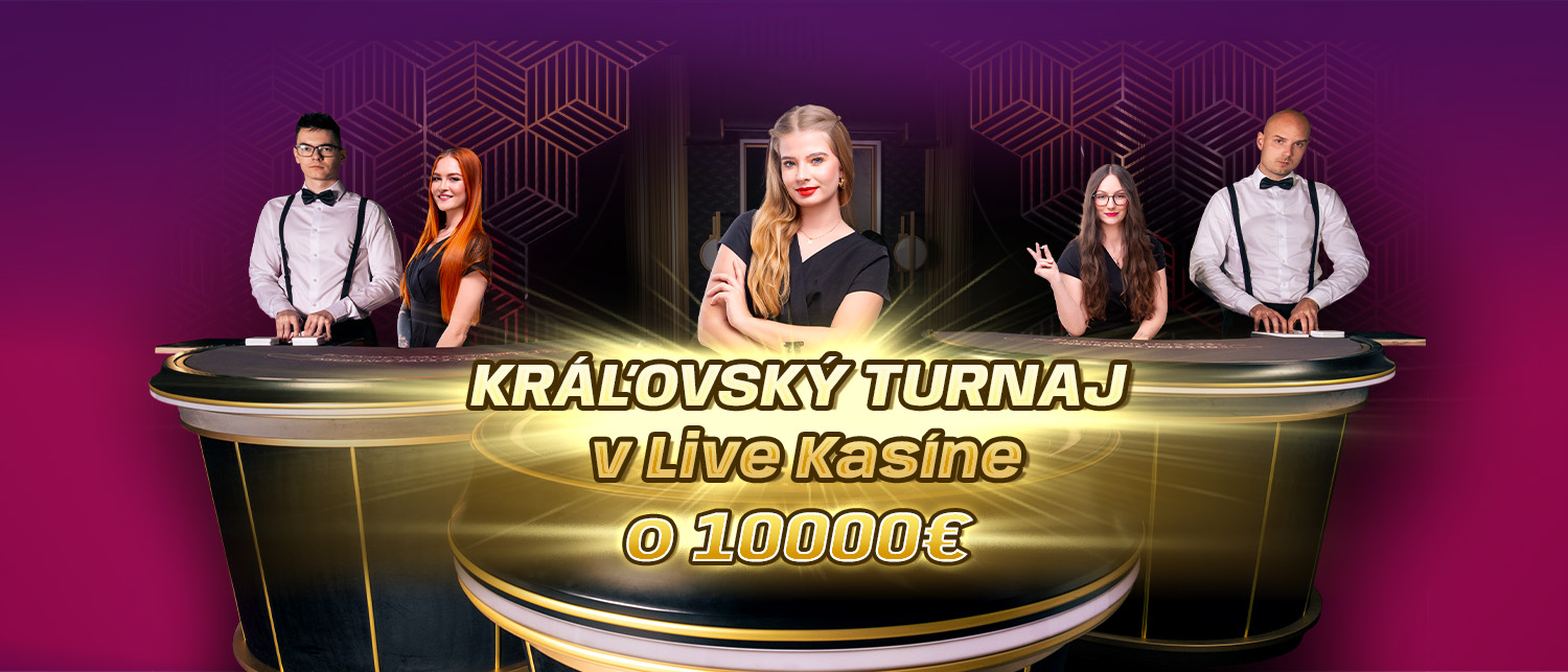 LIVE KASÍNO turnaj aký tu ešte nebol 