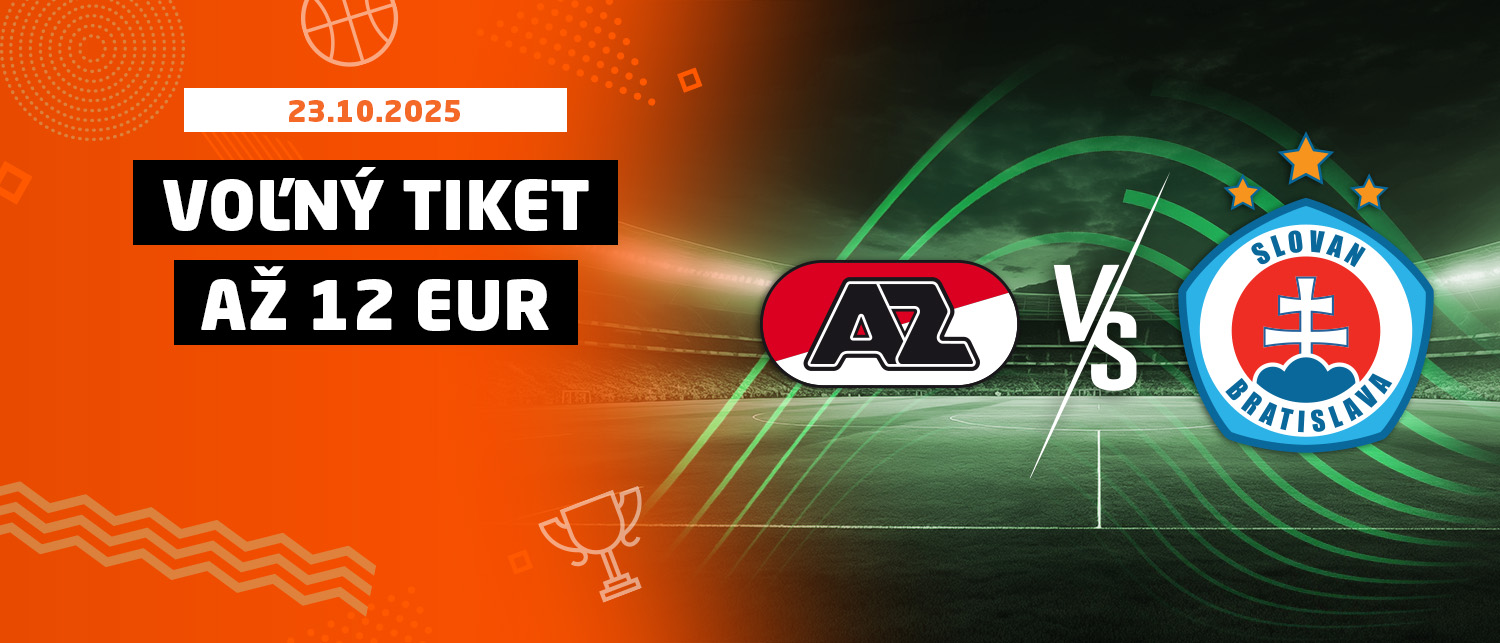 Voľný tiket až 12 EUR - stav si na Európsku alebo Konferenčnú ligu
