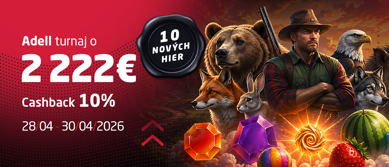 Nezmeškaj Adell turnaj o 2 222 EUR