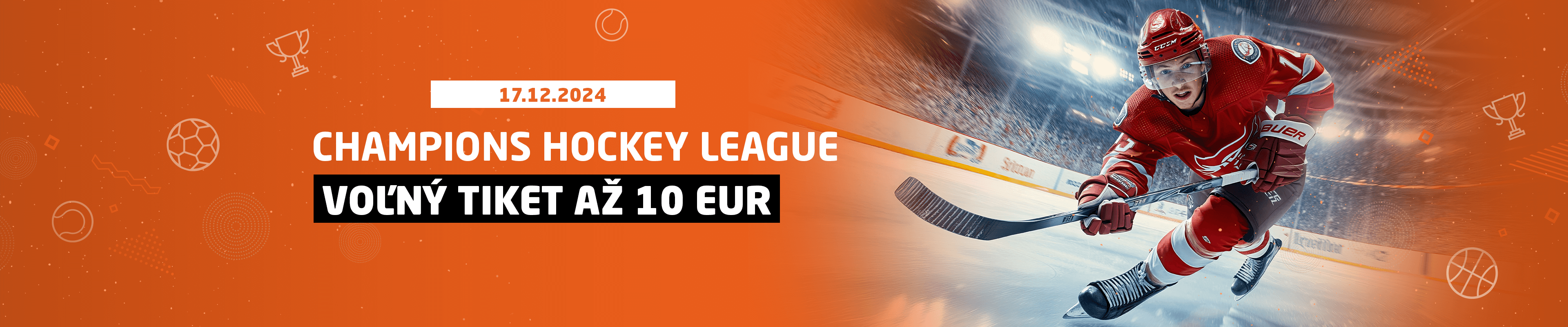 CHL - Voľný tiket až 10 EUR