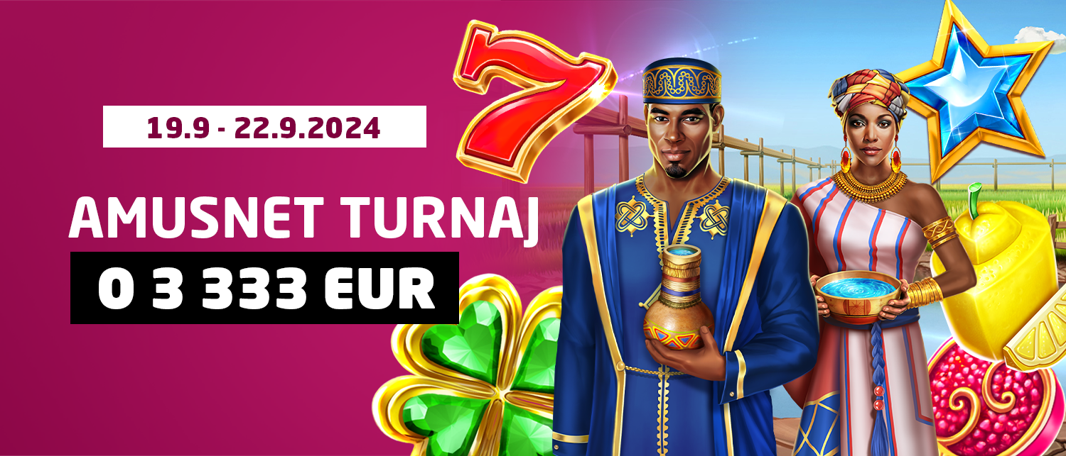 AMUSNET turnaj o 3333 € 