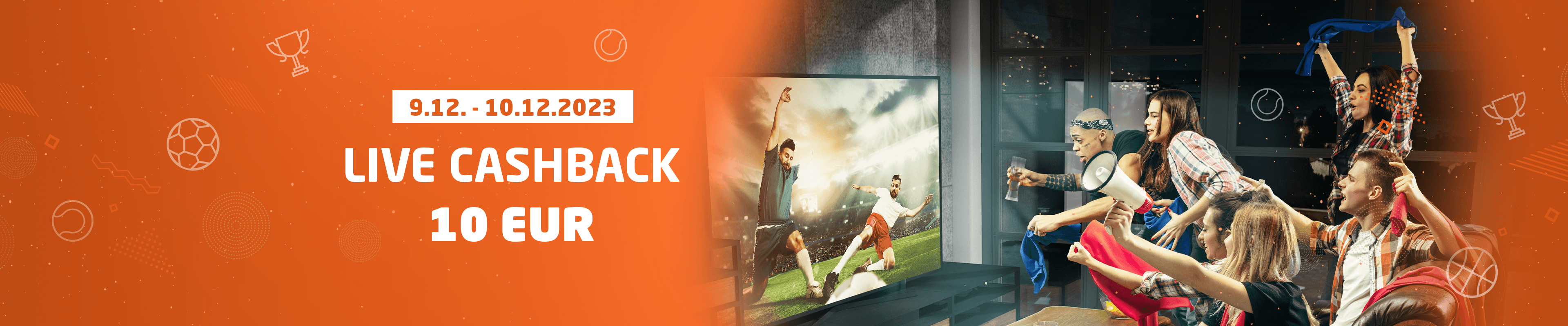LIVE CASHBACK 10 EUR