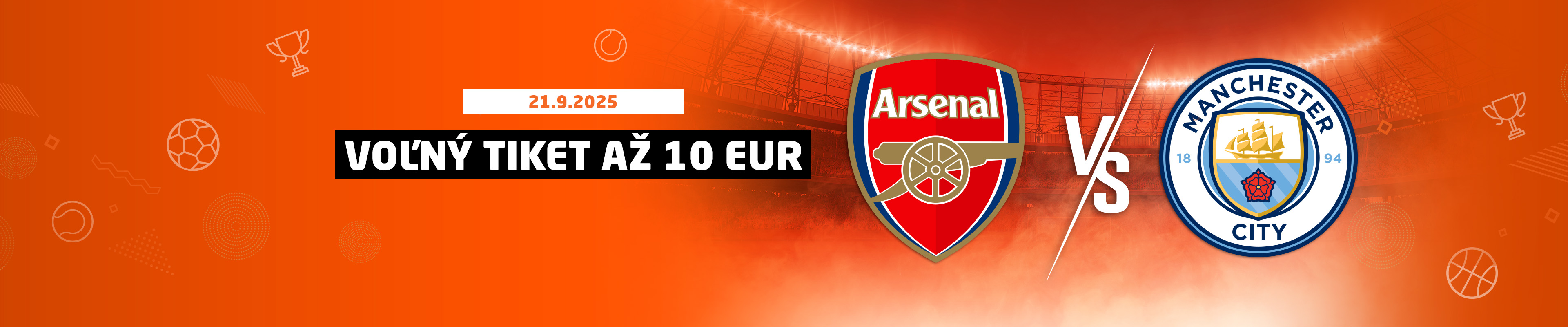 Futbalová nedeľa s bonusom - Získaj Voľný tiket až 10 €