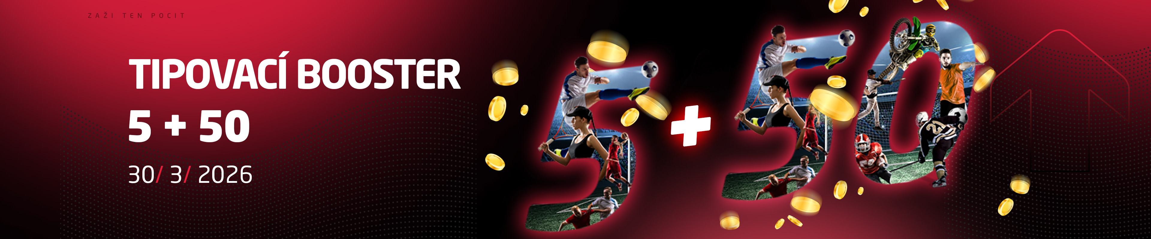 Len dnes získaš s Tipovacím boosterom 50 Benefit bodov