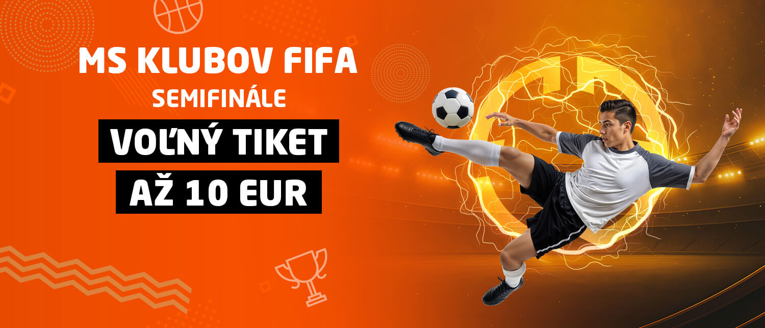 MS KLUBOV, semifinále - Voľný tiket až 10 EUR