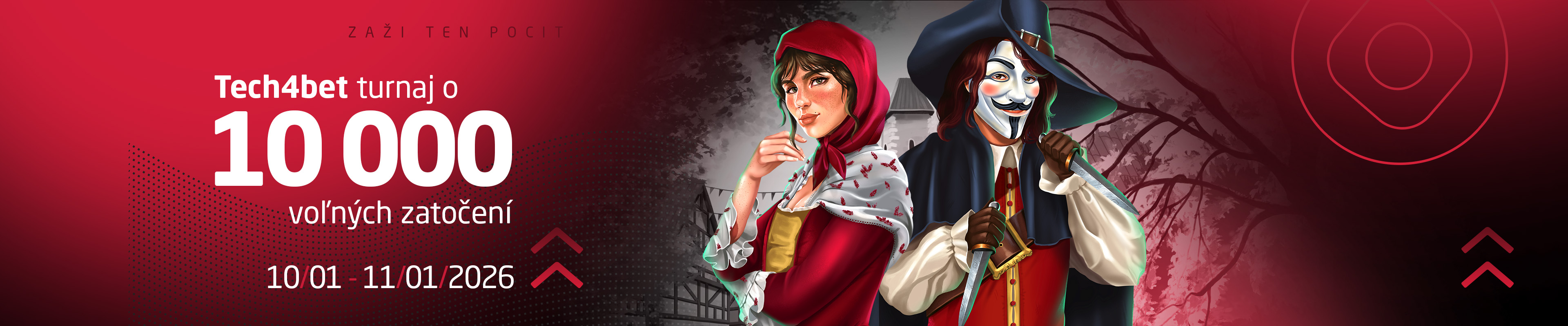 Pripoj sa do januárového turnaja o 10 000 free spinov