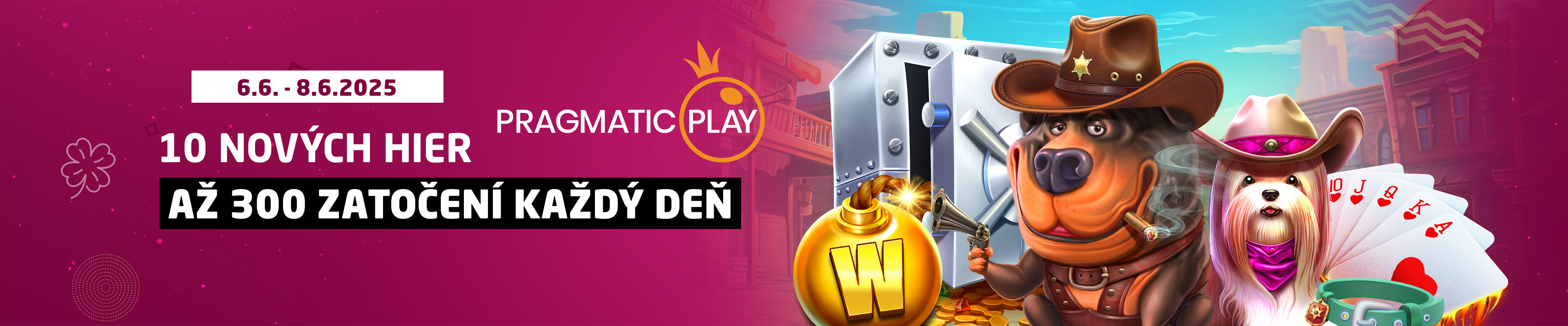 Nové hry PRAGMATIC PLAY s bonusom