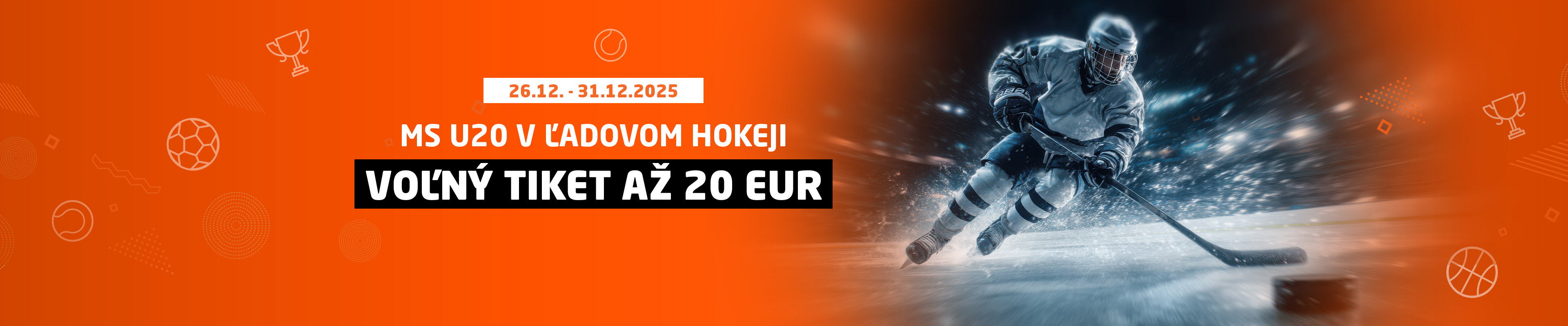 Spoj hokejovú zábavu s výhodným bonusom