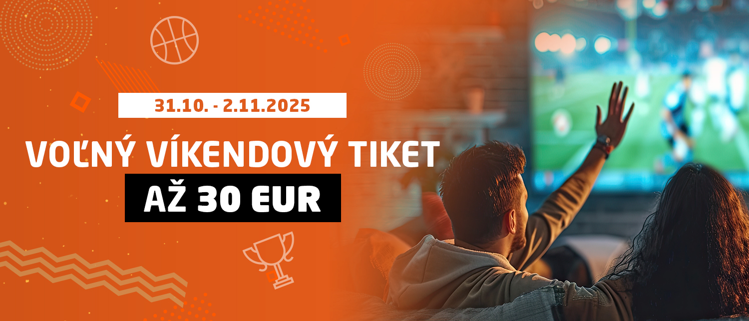 Víkendový Voľný tiket až 30 EUR