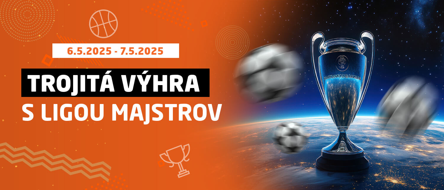 Trojitá výhra s Ligou majstrov