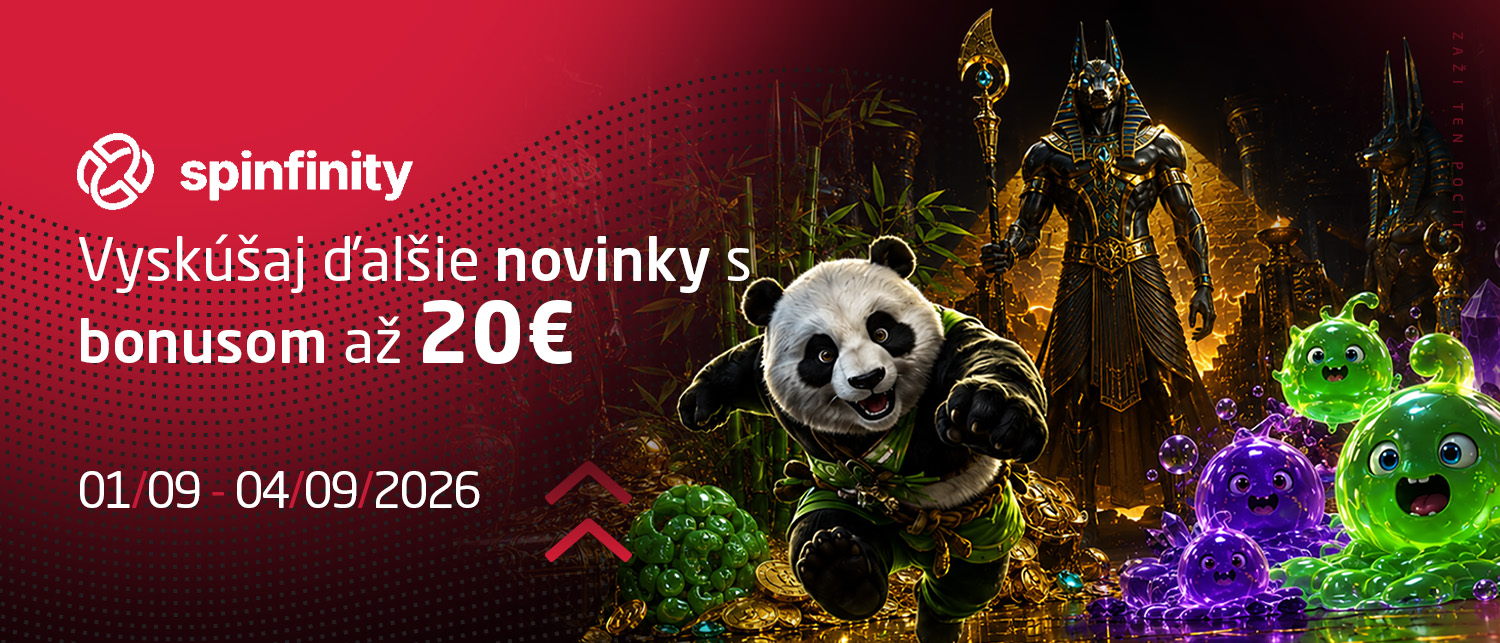 Ďalších 8 noviniek s bonusom až 20 eur