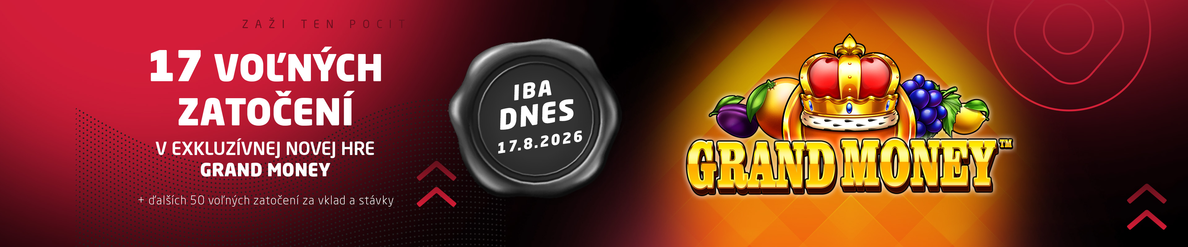 Nezmeškaj dnes až 17 voľných zatočení