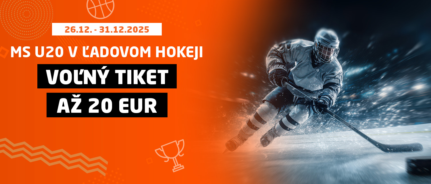 Spoj hokejovú zábavu s výhodným bonusom