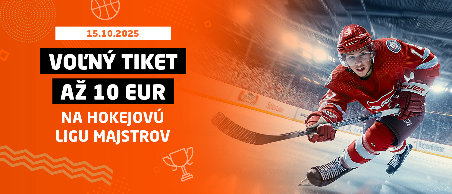 Rozdávame Voľné tikety na Hokejovú Ligu majstrov