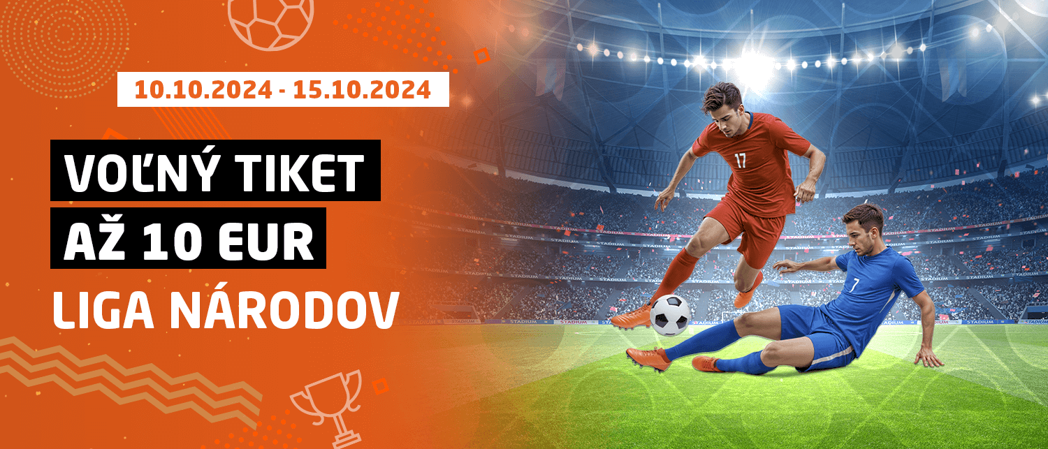 Liga národov - Voľný tiket až 10 EUR