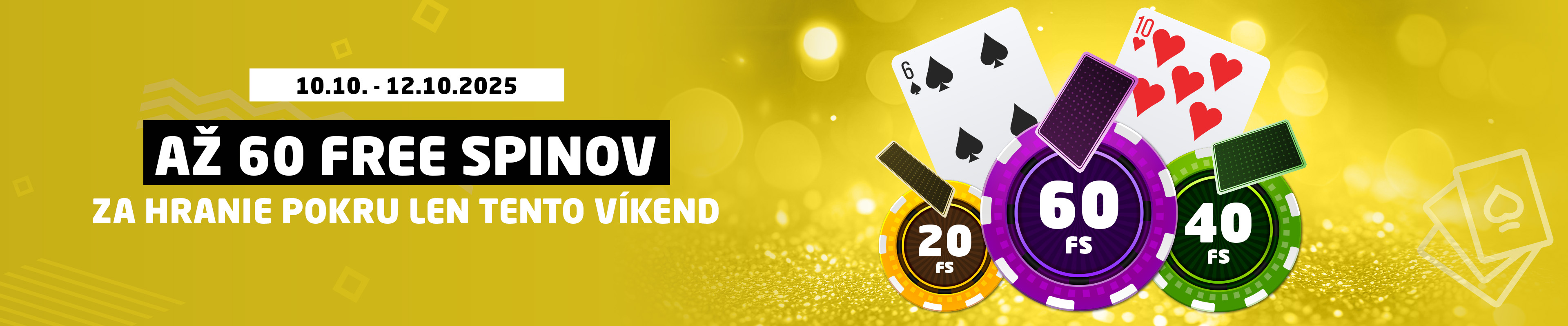 Poker víkend plný Freespinov